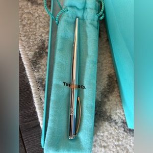 Custom Chrome Rose Gold Clip New York Giants Tiffany Ballpoint Pen - BRAND NEW!